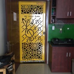 mẫu cửa sắt chung cư cnc tại chung cư Tô Ký Tower Quận 12 - GHZ-3817