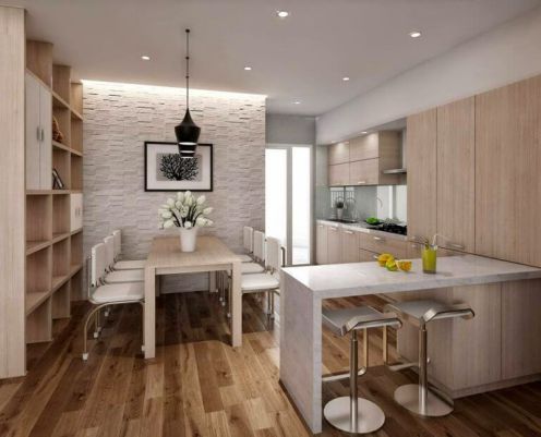 Cách chọn tủ bếp đẹp cho căn hộ chung cư nhỏ 2 Cách chọn tủ bếp đẹp cho căn hộ chung cư nhỏ
