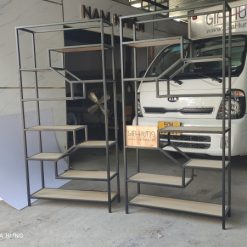 ke trang tri mat go khung sat ghf 6087 2