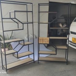 ke trang tri mat go khung sat ghf 6087 5