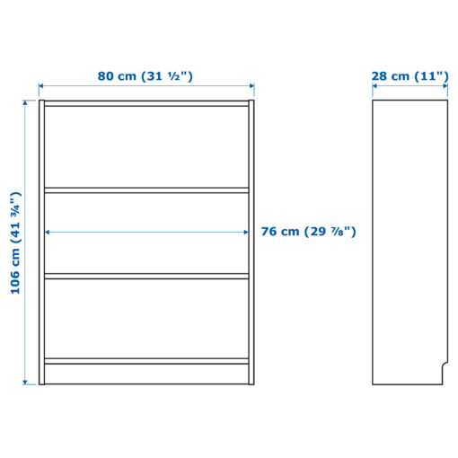 Tủ hồ sơ gỗ MDF dáng thấp không cánh GHTop-5002 - Hình ảnh 4