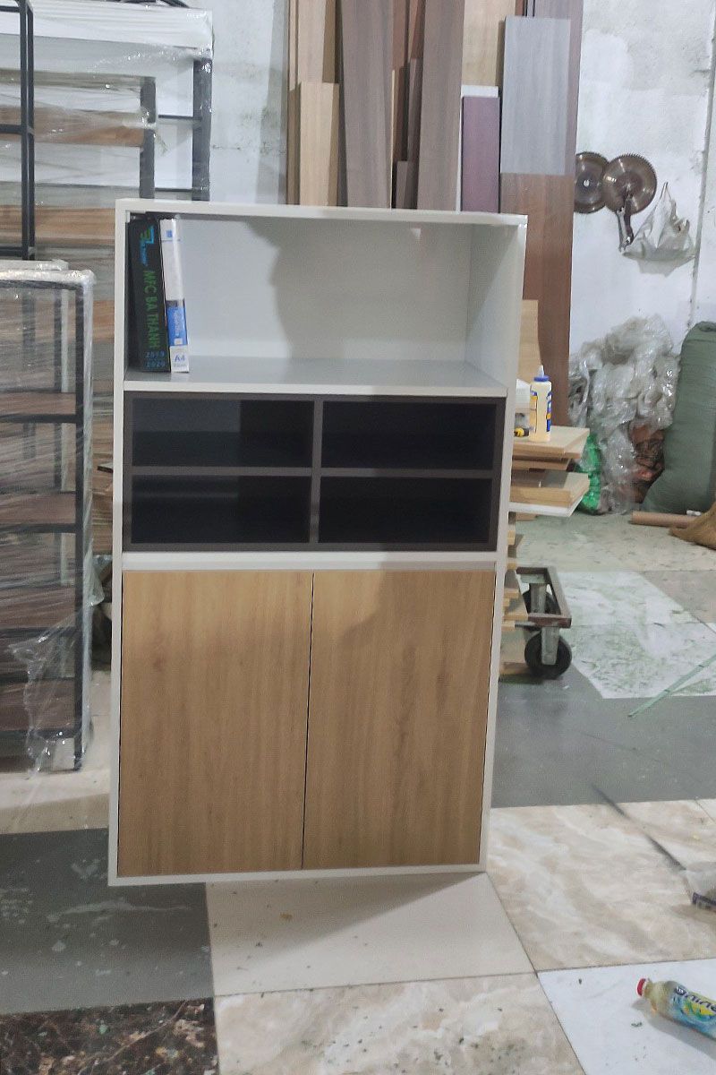 Tủ hồ sơ văn phòng GHK-327 gỗ MDF lõi xanh chống ẩm Tủ hồ sơ văn phòng GHK-327 gỗ MDF lõi xanh chống ẩm màu 388EV của Mộc Hoàng Gia