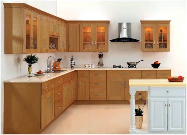 Kinh nghiệm làm tủ bếp gỗ công nghiệp 3 kich thuoc tu bep tieu chuan hien nay 1