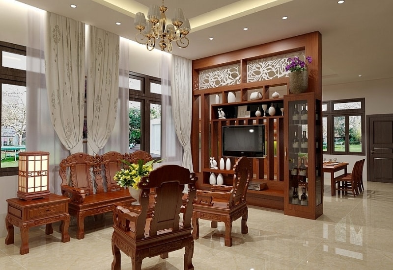 Cách trang trí phòng khách nhà cấp 4 ấn tượng 5 0400 cap41