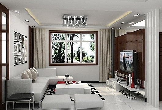 Cách trang trí phòng khách nhà cấp 4 ấn tượng 4 0402 cap42