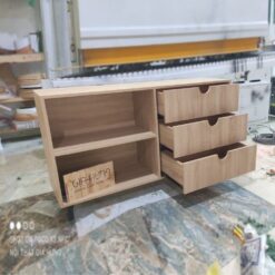 Tủ bếp gỗ nhỏ gọn phong cách hiện đại GHF-6354
