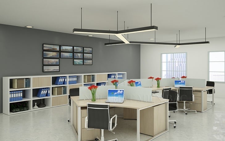 7 cách trang trí nội thất văn phòng công ty hiện đại 6 cach trang tri noi that van phong cty hien dai 6