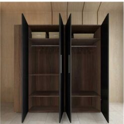 Tủ Áo 4 Cánh Gỗ MDF Melamine Có Kệ GHF-7325