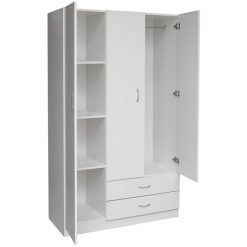Tủ áo gỗ công nghiệp MDF chống ẩm 3 cánh GHF-7315 10 Tủ áo gỗ công nghiệp MDF chống ẩm 3 cánh GHF-7315