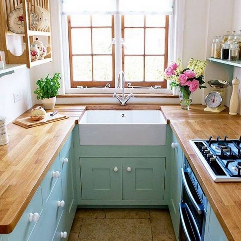 10 ý tưởng thiết kế phòng bếp nhỏ nhưng vẫn đầy đủ tính năng cơ bản 2 y tuong thiet ke phong bep dep 1 1107
