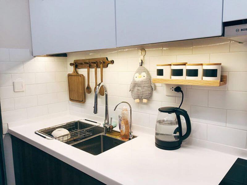 14 lưu ý giúp Bạn sắp xếp không gian bếp lý tưởng 2 4 luu y giup ban sap xep khong gian bep ly tuong 1