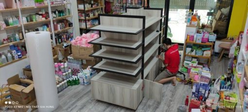 Kệ trưng bày sản phẩm shop mỹ phẩm My GHS-8581 - Hình ảnh 3