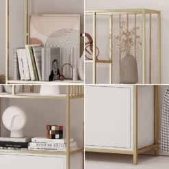 Ke trang tri khung chan sat mat go co tu GHS 9617 8