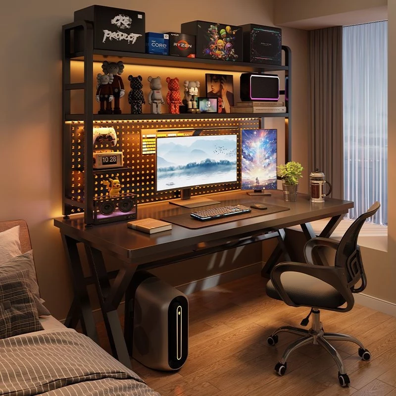 Bàn làm việc liền kệ Xu hướng nội thất thông minh cho không gian hiện đại